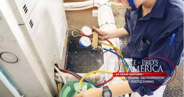 ac freon leak repair 